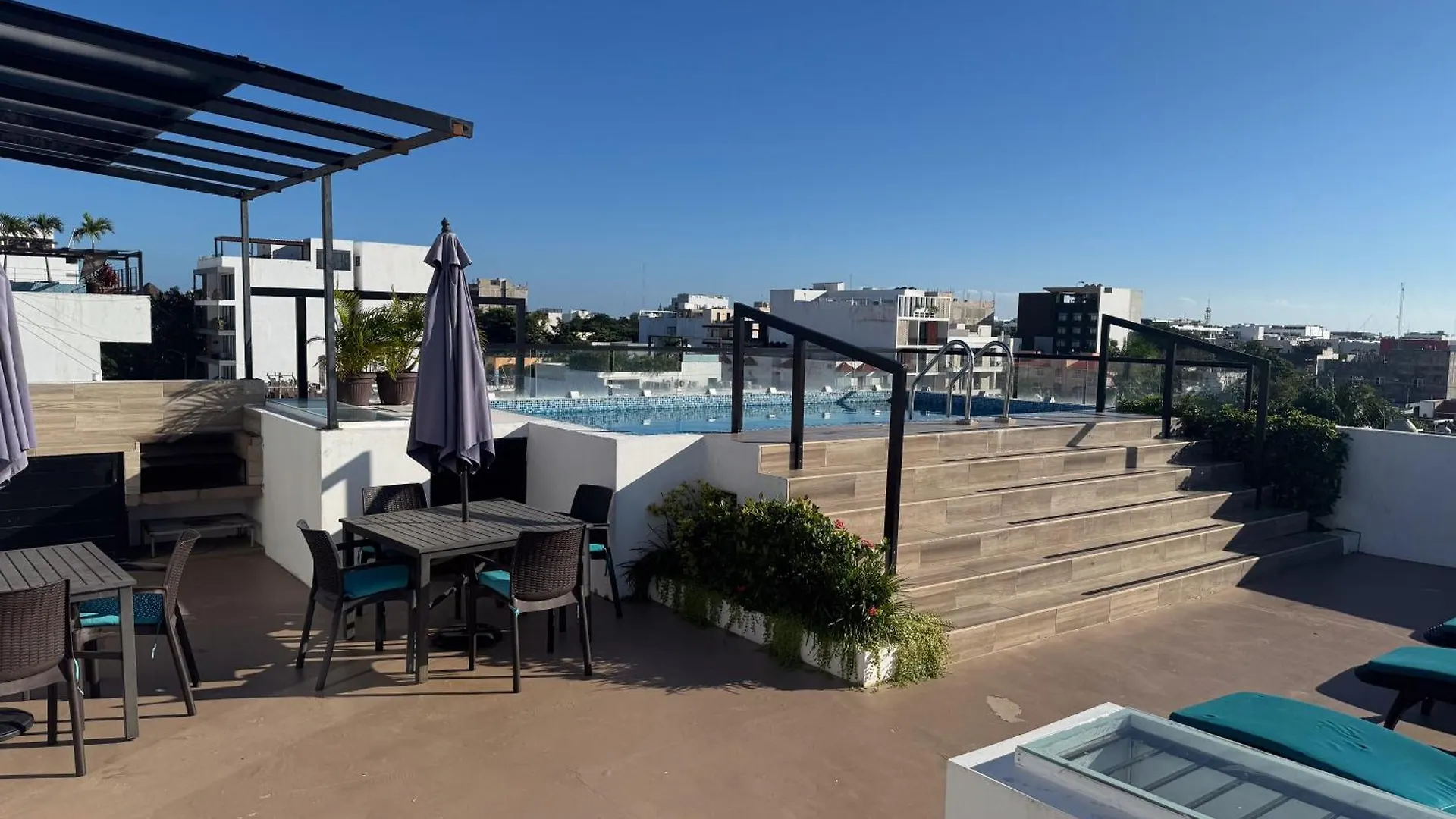 Elegant 2 Bedrooms Apartment Paraiso 30 Playa del Carmen Mexico